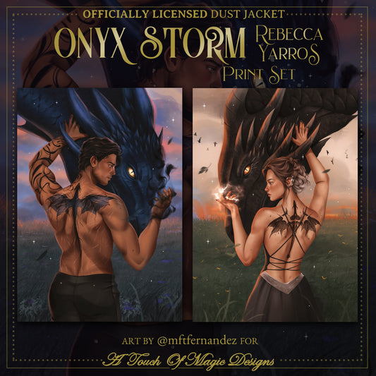 Premium Print Set - Welcome to Onyx Storm- OFFICIALLY LICENSED