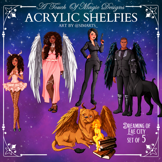 Dreaming of fae city - 5 piece shelfie set