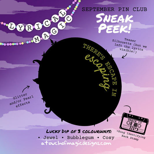 Lyrical Magic | Monthly Lyric Pin Club