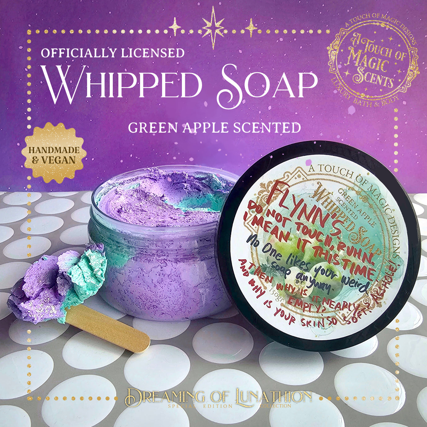 Flynns fancy whipped soap - OFFICIALLY LICENSED MERCHANDISE