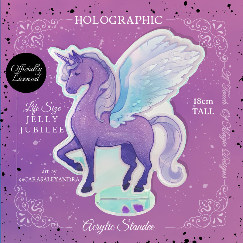 Jelly Jubilee - Holographic Shelfie Character - LIFE-SIZE - SJM OFFICIALLY LICENSED (Copy)