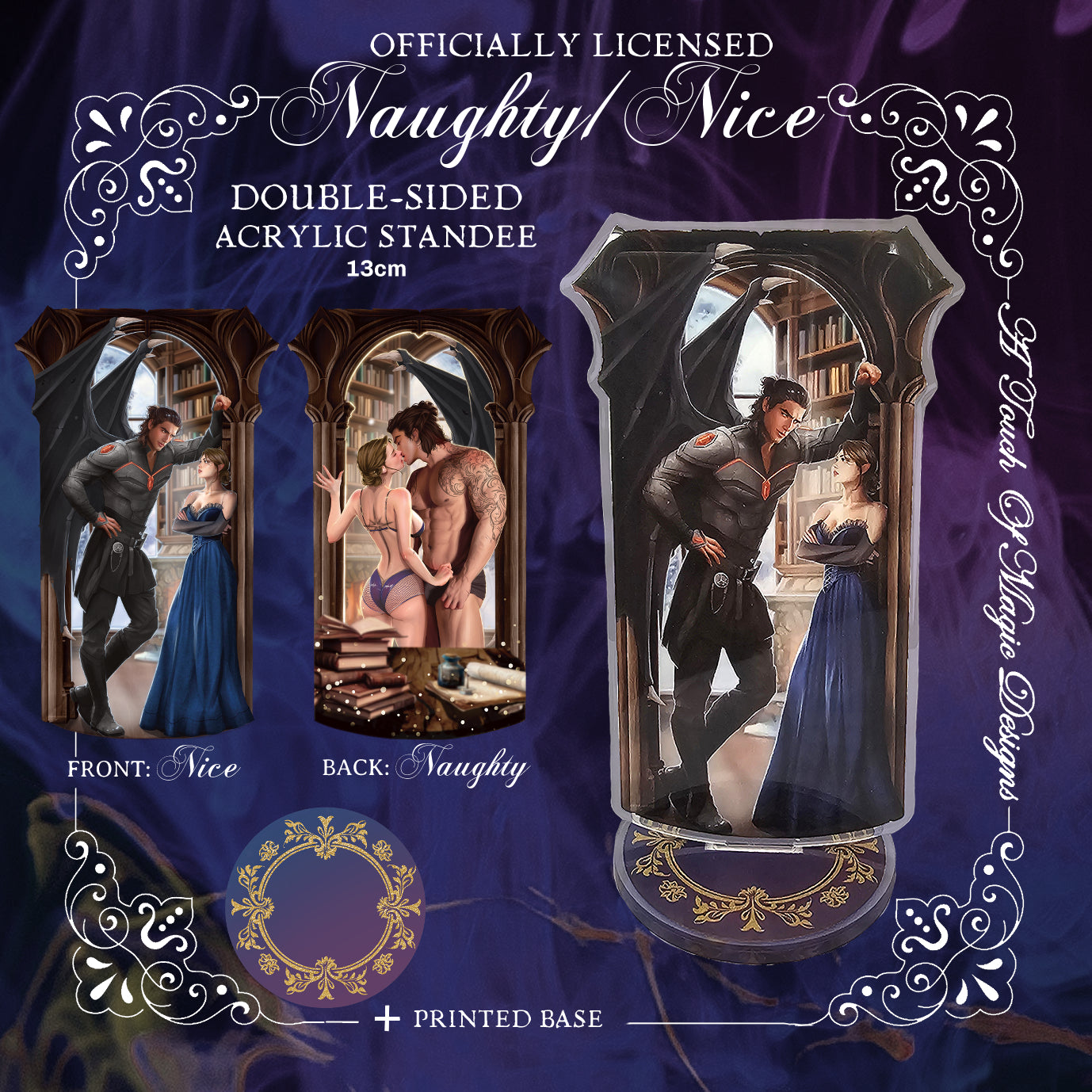 PRE-ORDER - Naughty but nice portal - Nesta & Cassian - SJM OFFICIALLY LICENSED