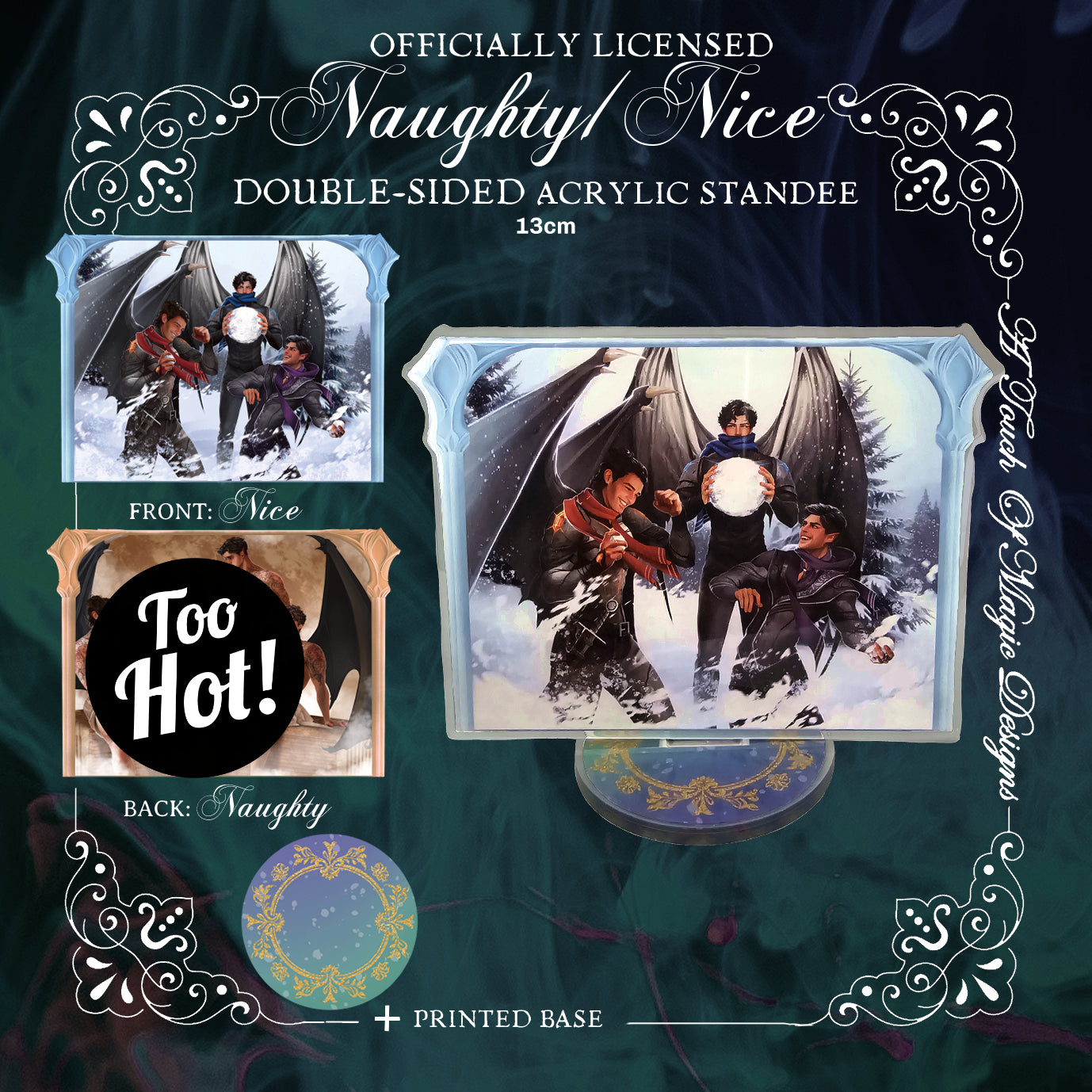 PRE-ORDER - Naughty but nice portal - bat brothers - SJM OFFICIALLY LICENSED -