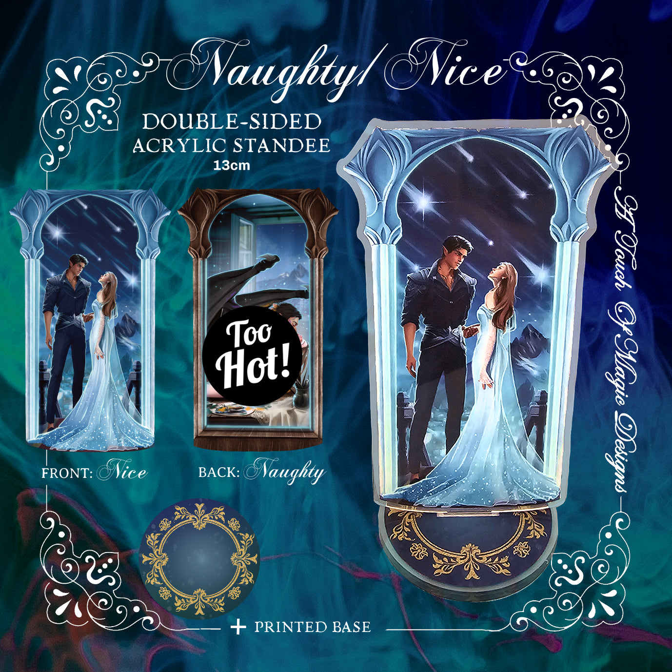 PRE-ORDER - Naughty but nice portal - Rhysand & Feyre - SJM OFFICIALLY LICENSED