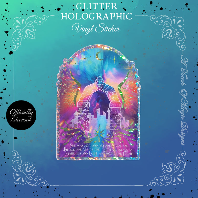 Holographic sticker - Dreaming of Lunathion - SJM Oficially Licensed
