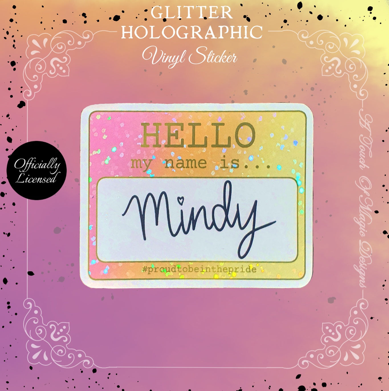 Sticker - Mindy Club - Twisted Sisters Officially Licensed