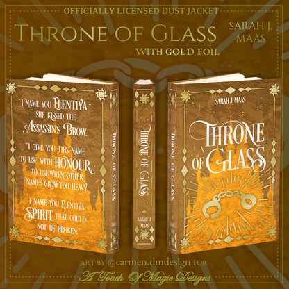Throne of Glass - Rainbow edition - Dust jacket set - OFFICIALLY LICENSED - 💫PRE-ORDER💫