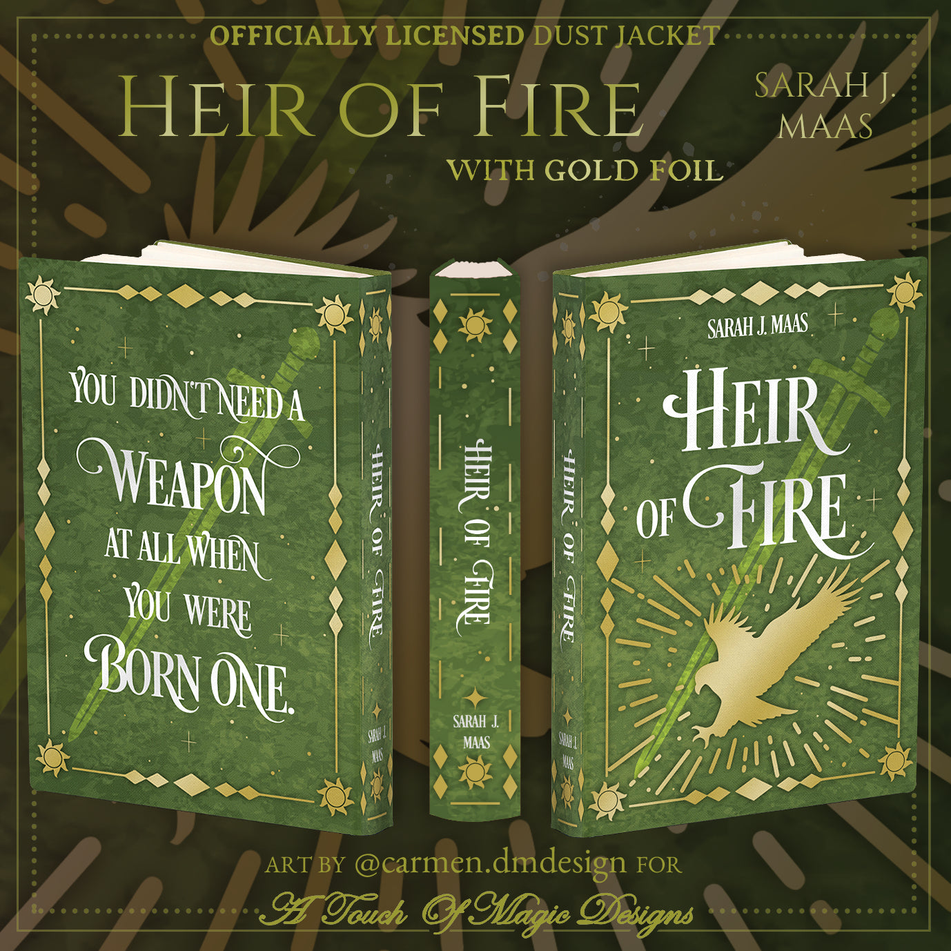 Throne of Glass - Rainbow edition - Dust jacket set - OFFICIALLY LICENSED - 💫PRE-ORDER💫