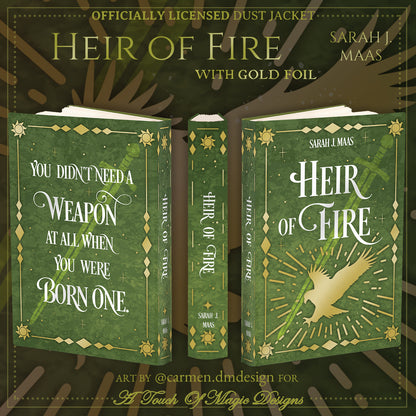 Throne of Glass - Rainbow edition - Dust jacket set - OFFICIALLY LICENSED - 💫PRE-ORDER💫