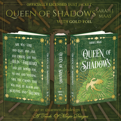 Throne of Glass - Rainbow edition - Dust jacket set - OFFICIALLY LICENSED - 💫PRE-ORDER💫