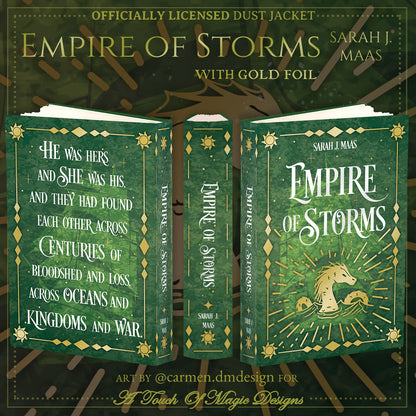 Throne of Glass - Rainbow edition - Dust jacket set - OFFICIALLY LICENSED - 💫PRE-ORDER💫