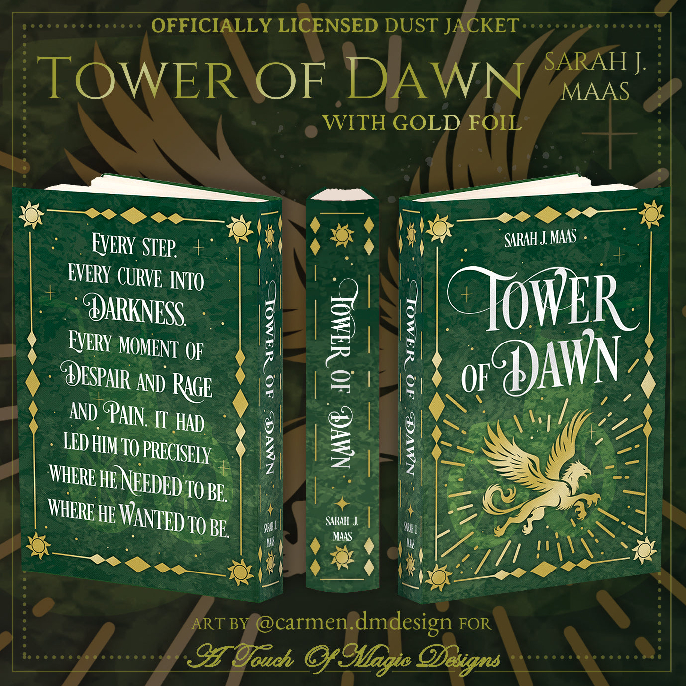 Throne of Glass - Rainbow edition - Dust jacket set - OFFICIALLY LICENSED - 💫PRE-ORDER💫