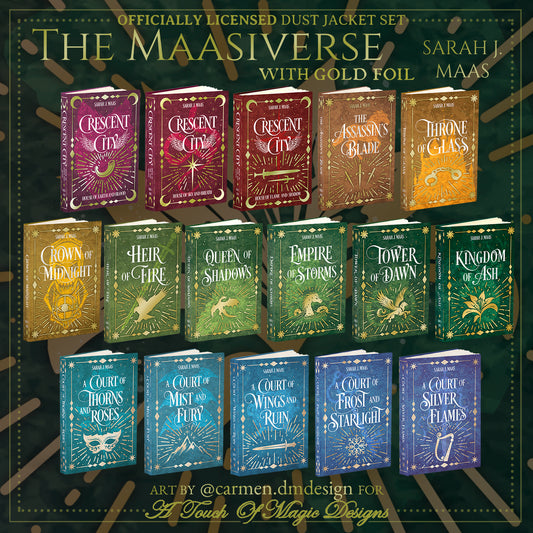 Complete SJM set - Rainbow edition - Dust jacket set - OFFICIALLY LICENSED - 💫PRE-ORDER💫