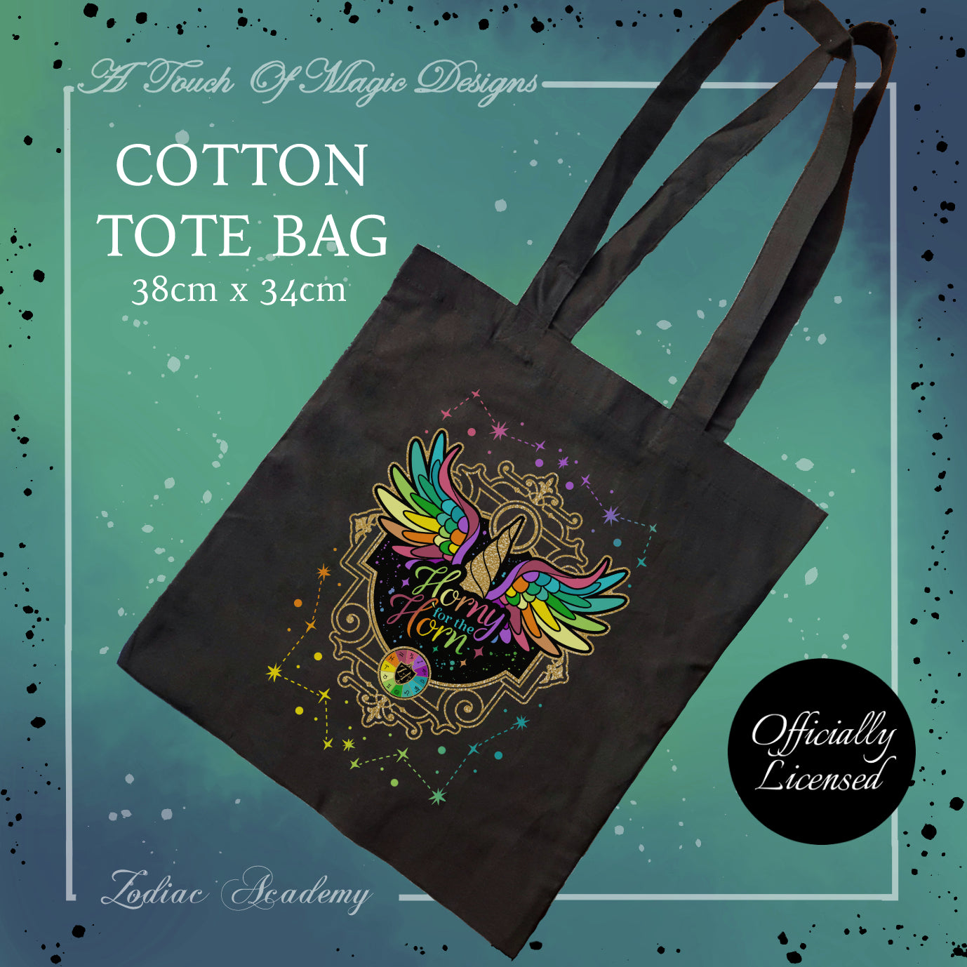 Tote Bag - Horny for the Horn - Twisted Sisters Oficially Licensed