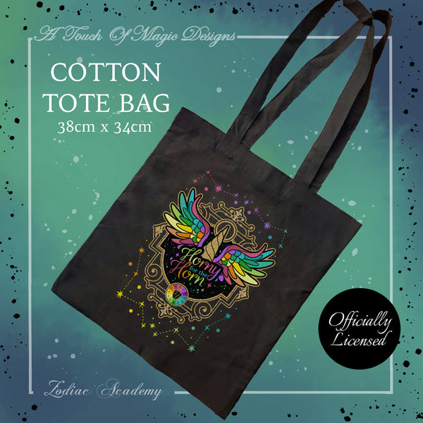 Tote Bag - Horny for the Horn - Twisted Sisters Oficially Licensed