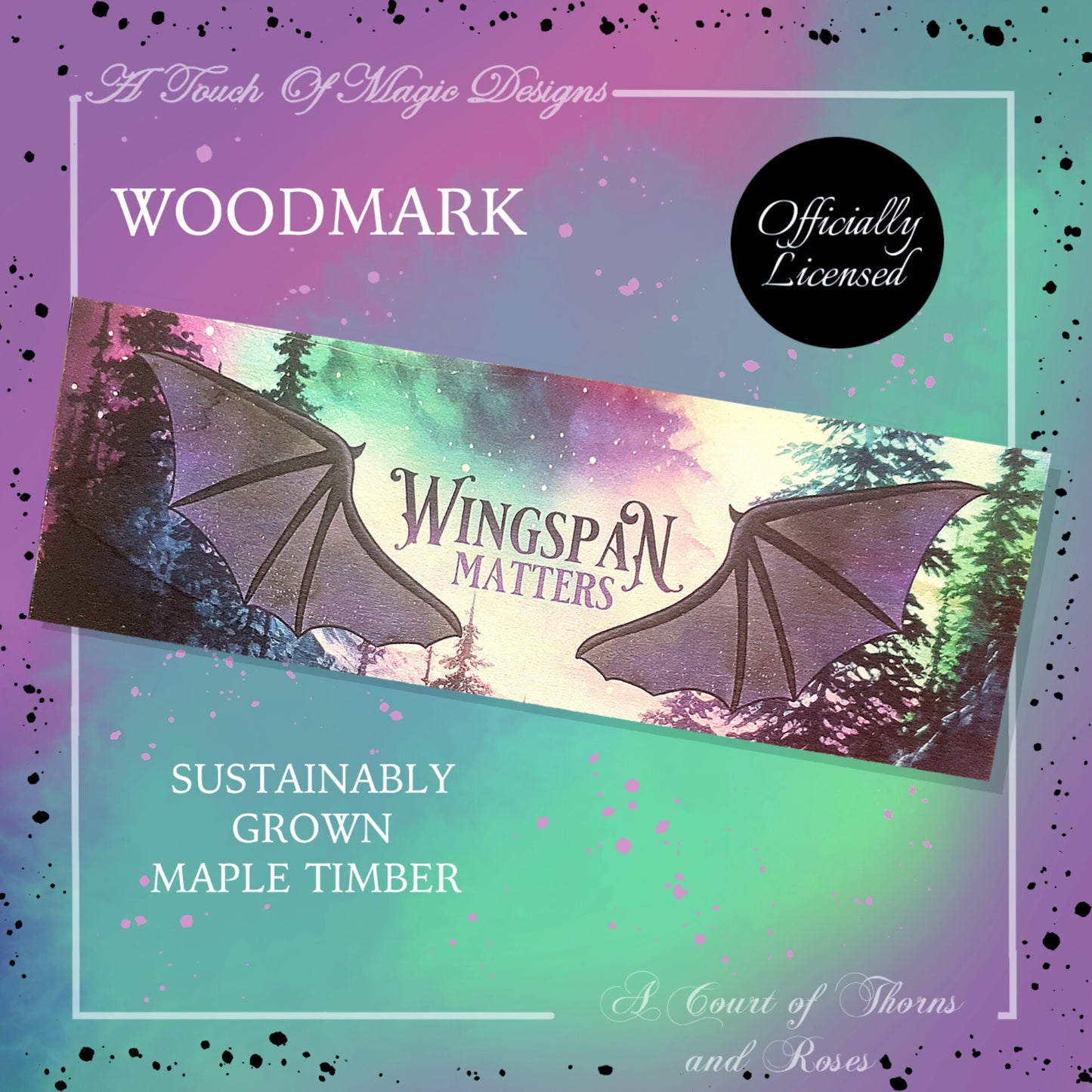 Woodmark- Wingspan matters - OFFICIALLY LICENSED