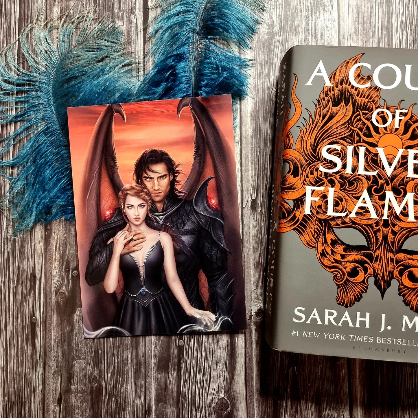 A Court of Silver Flames - premium print - OFFICIALLY LICENSED