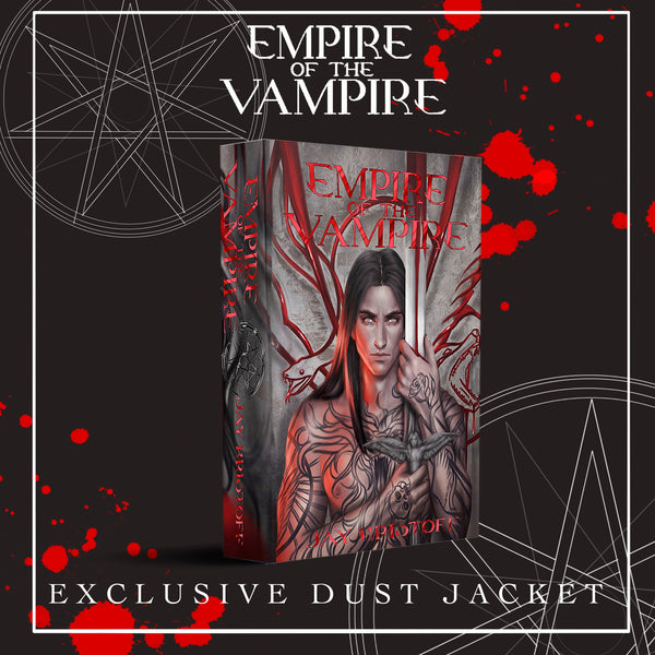 Empire of the Vampire - Silversaint edition - red & black foiling detail