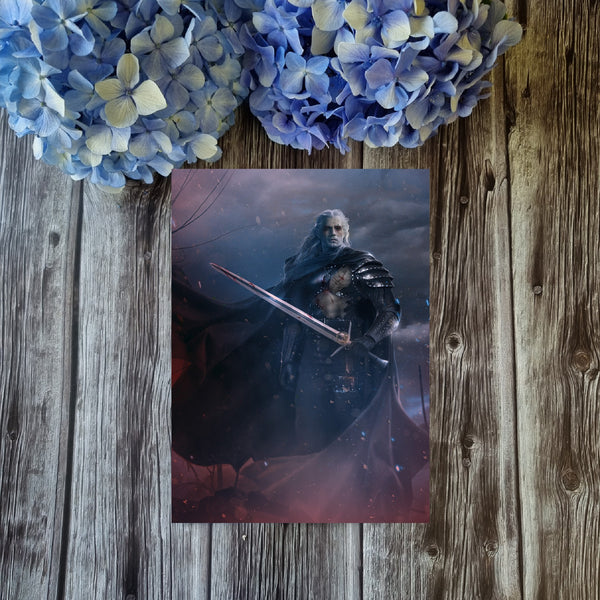 Witcher - Double sided - Premium print