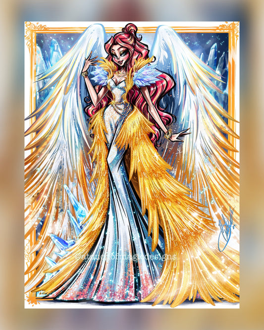 Fiction but make it fashion - Evangeline - premium print