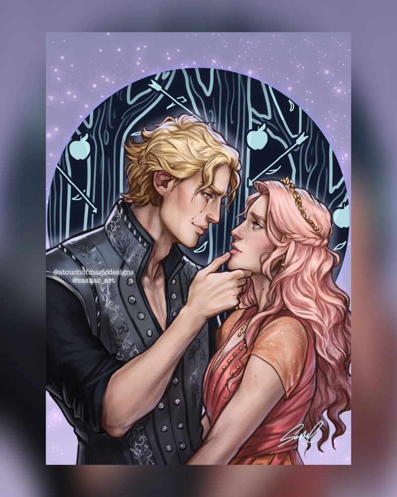 clary and jace drawings