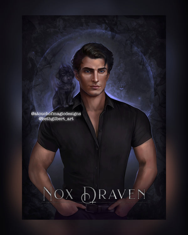 Nox Draven- double sided -  OFFICIALLY LICENSED - premium print