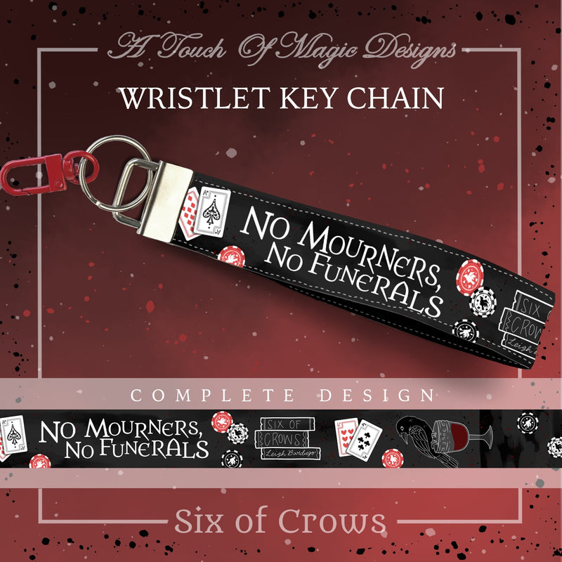 No mourners - Leatherette wristlet - limited