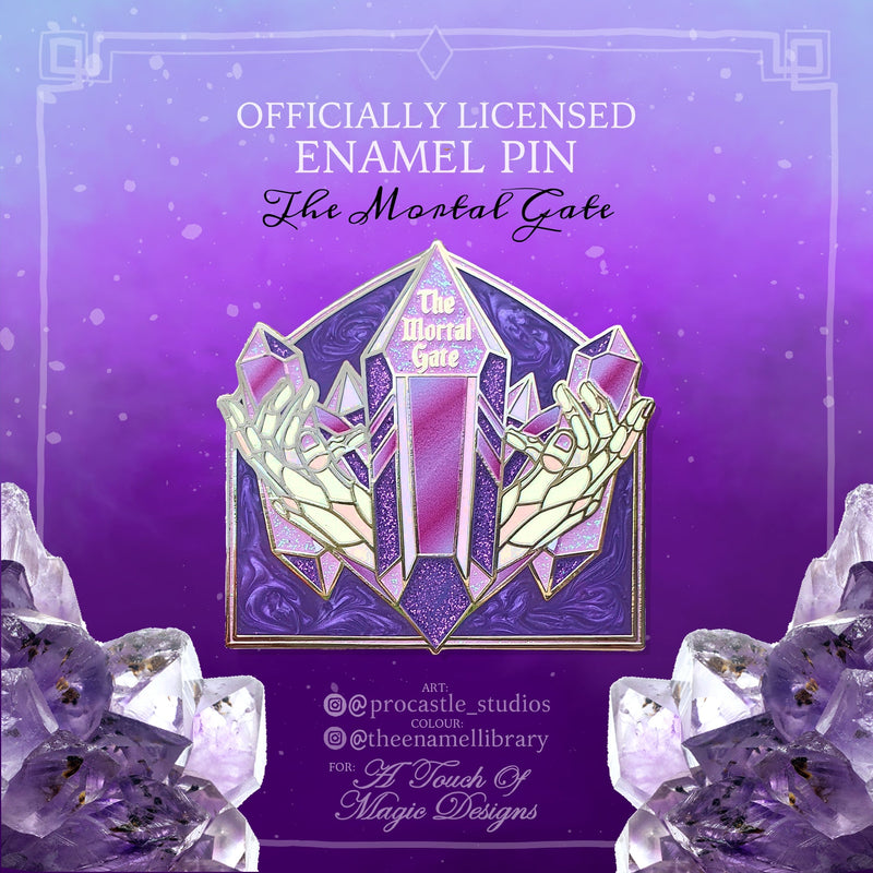 AUS & NZ listing - Crescent City gates collection - pin #2 - the Mortal gate - OFFICIALLY LICENSED