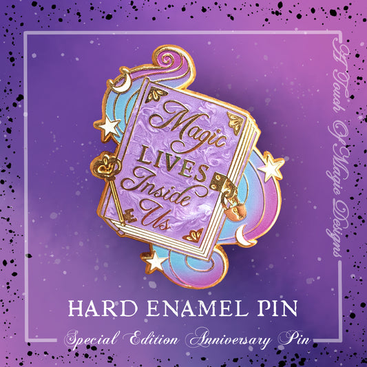 AUS/NZ  listing - magic book pin