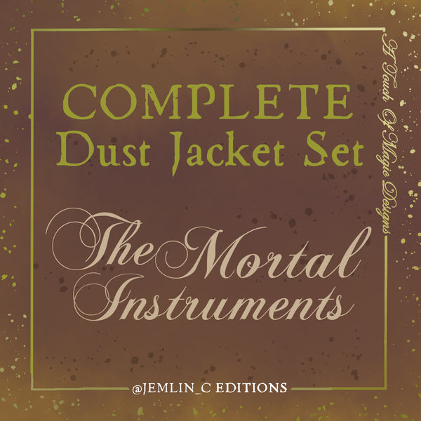 The Mortal Instruments - dust jacket set