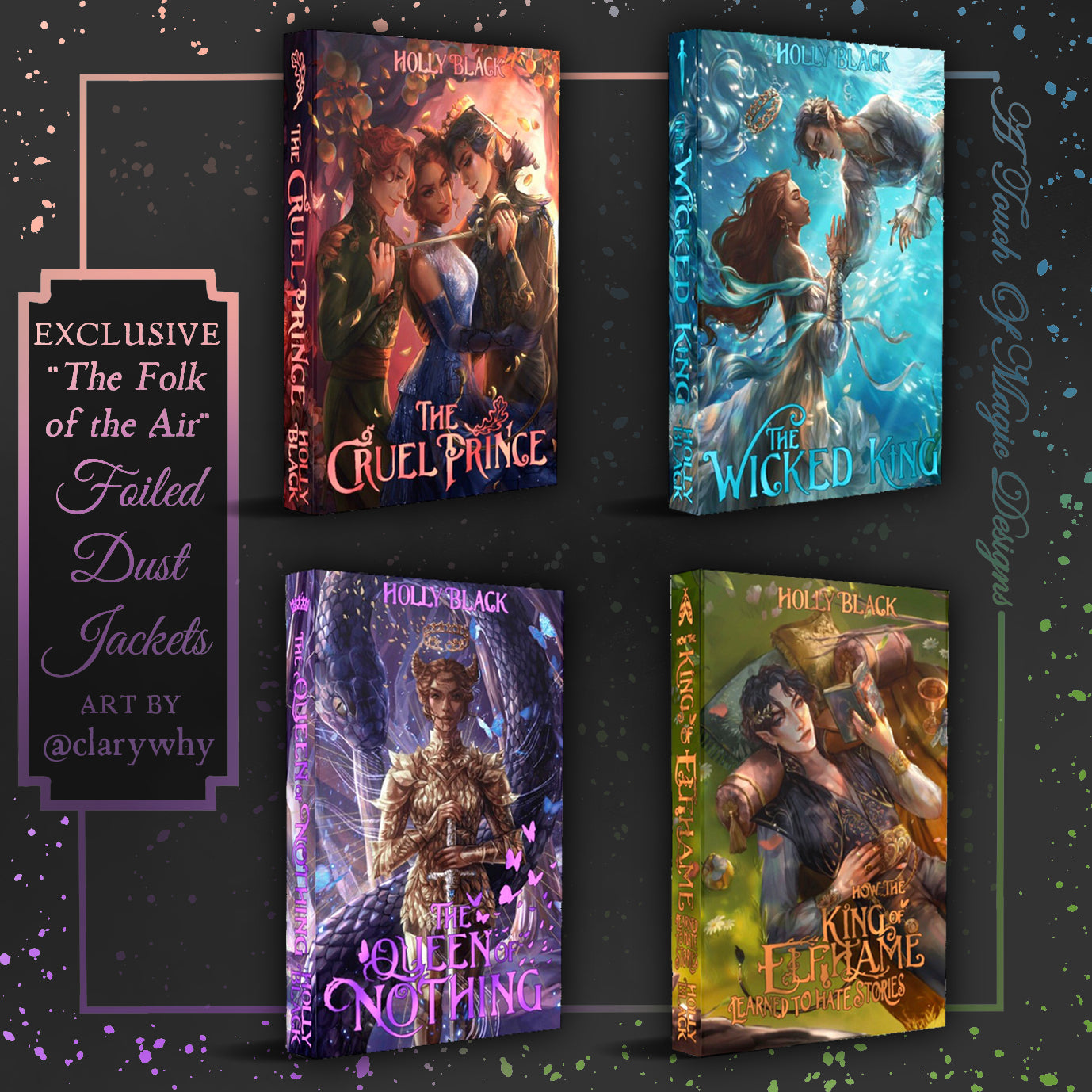 Folk of the Air - Dust jacket set