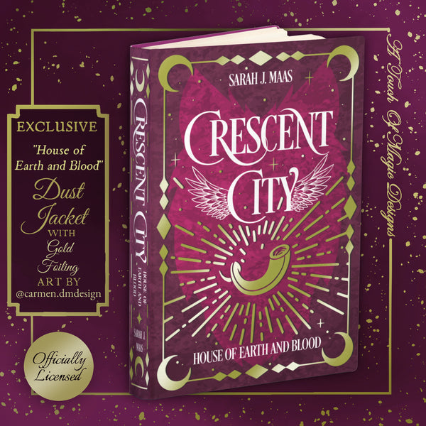 Crescent City - Rainbow editions - Dust Jacket set - OFFICIALLY LICENSED