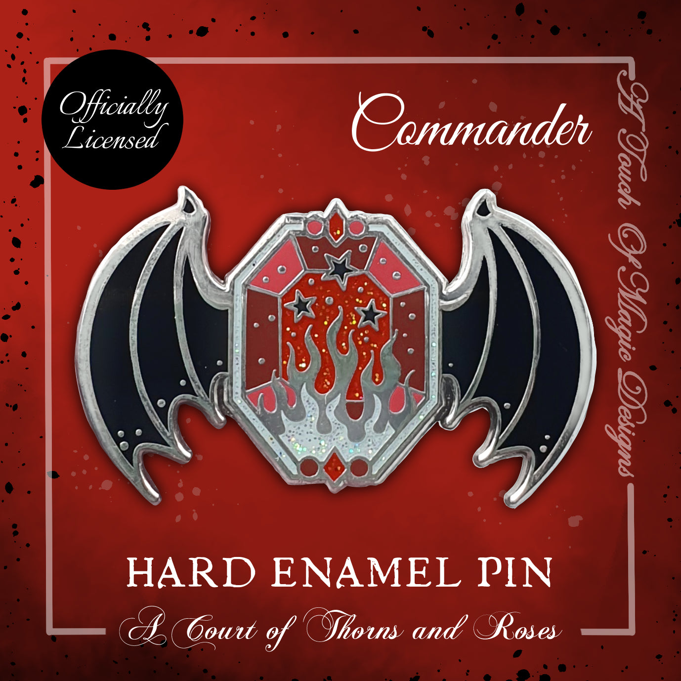 Commander - Pin - OFFICIALLY LICENSED – A Touch Of Magic Designs