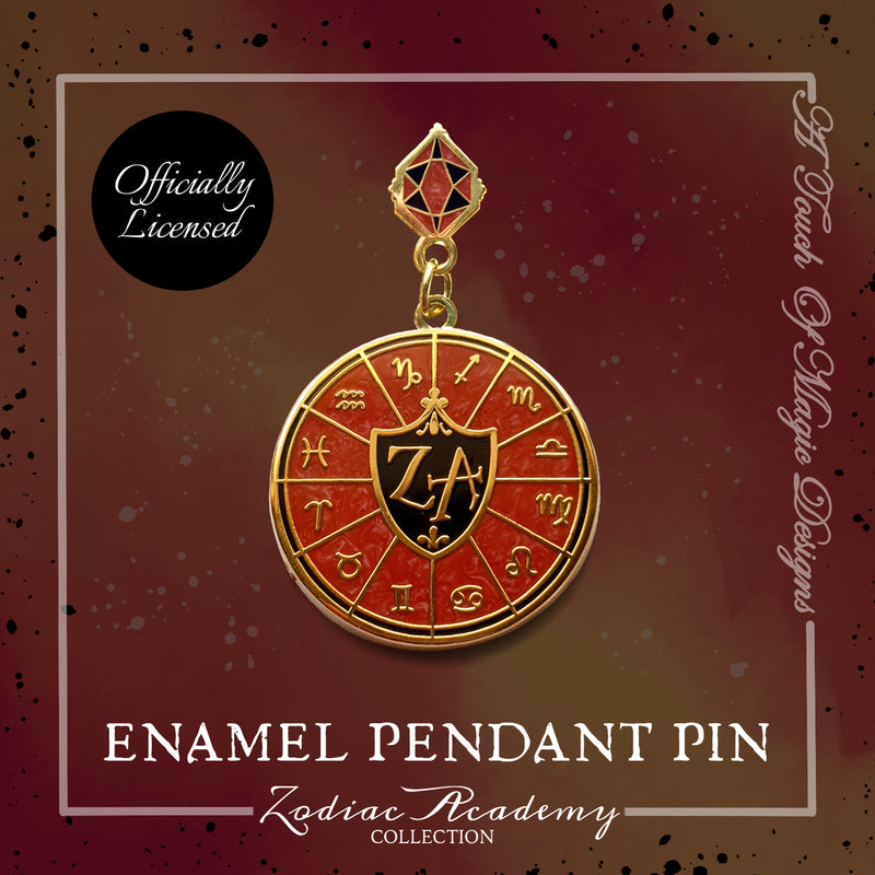 USA/Canada - Tory Zodiac Academy pin - TWISTED SISTERS OFFICIALLY LICENSED