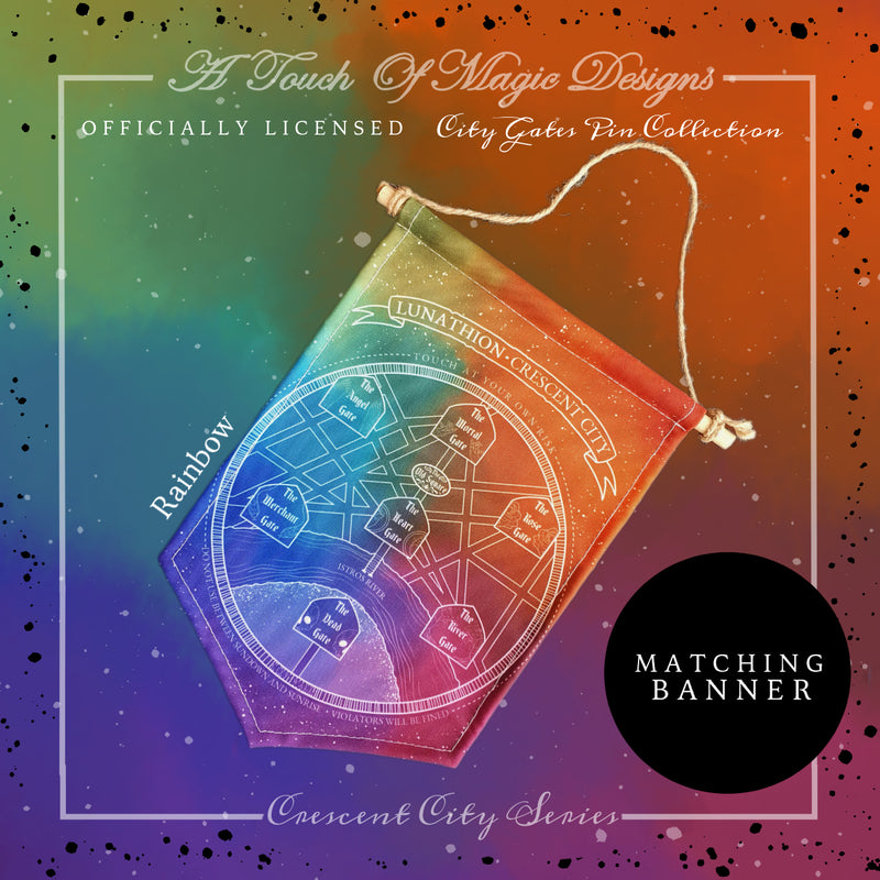 Crescent City gates collection - banner #2 - Rainbow - OFFICIALLY LICENSED
