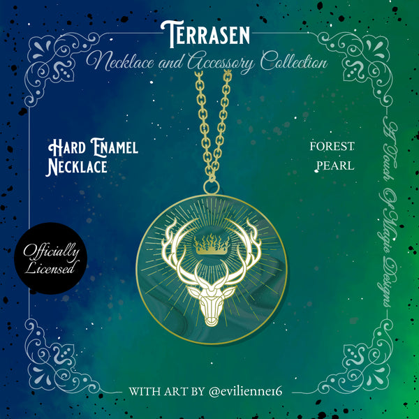Terrasen - Necklace - Forest Pearl - SJM OFFICIALLY LICENSED - PRE-ORDER