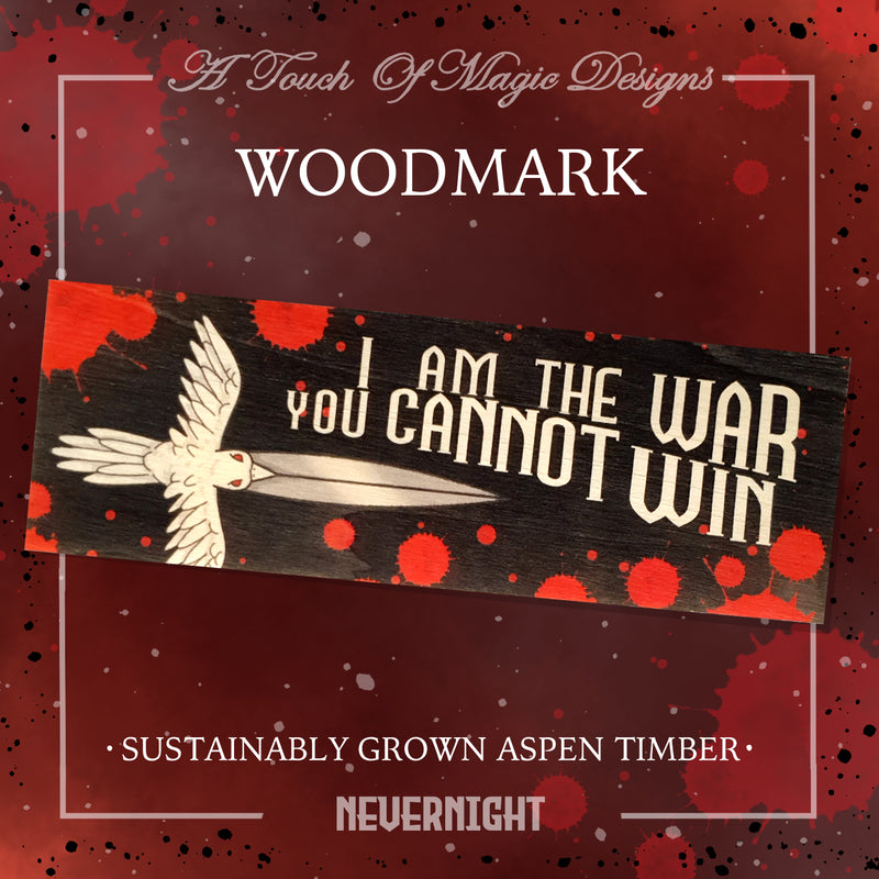 AUS/NZ  listing - i am the war - woodmark